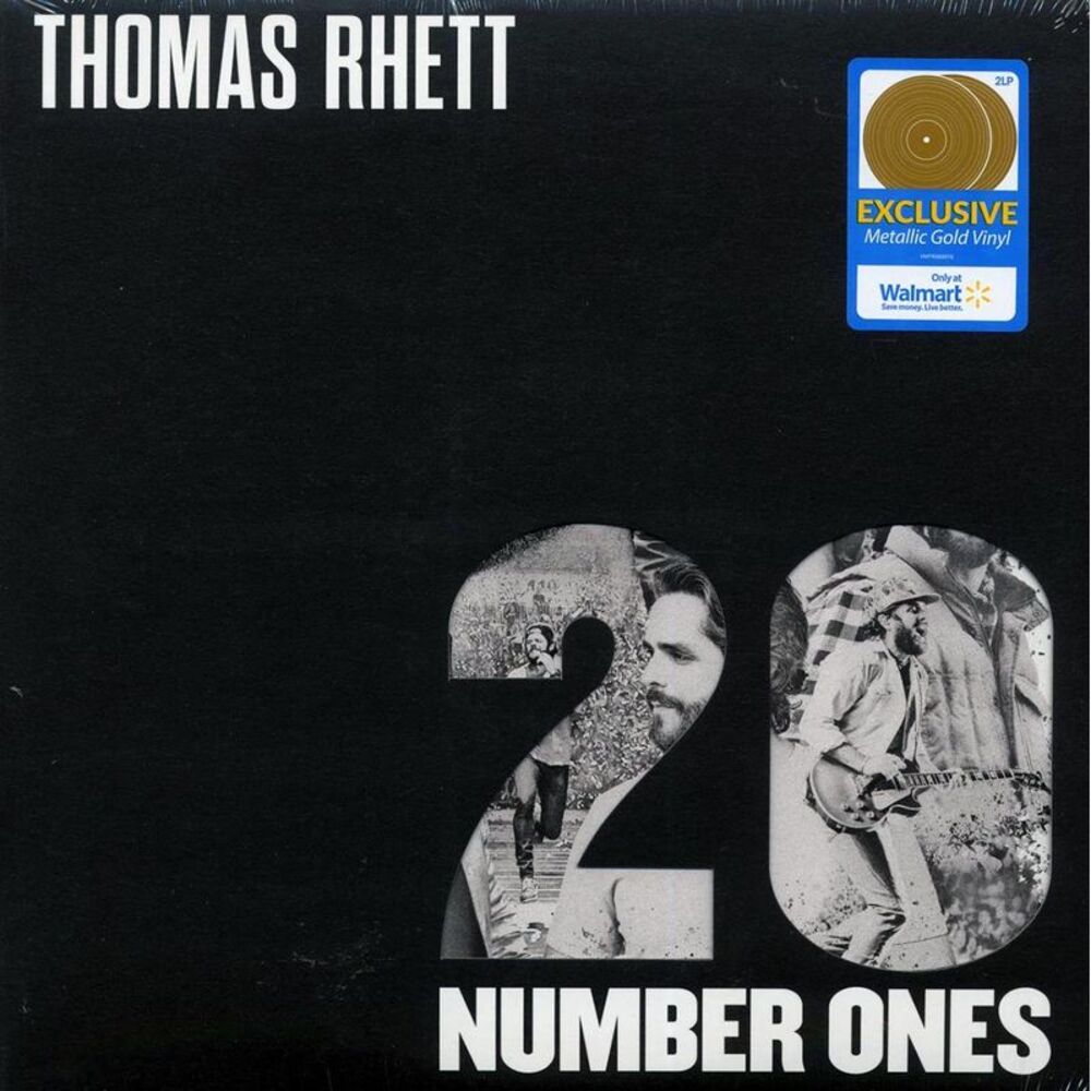 Thomas Rhett - 20 Number Ones (die-cut jacket) (ltd. ed.) (2xLP) (gold vinyl) -